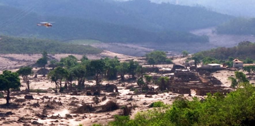 2015년 11월 댐 붕괴 사고가 발생한 사마르코 광산