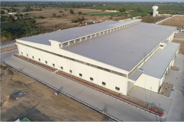 해외공장 중 가장 최근 완공한 인도 KUMA구라자트 공장 전경